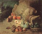 Jean Baptiste Oudry Still Life with Fruit USA oil painting reproduction